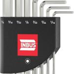 German 1/4" G hex key set