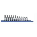 Haron 3-12mm hex & bit set (12pcs, 610458)