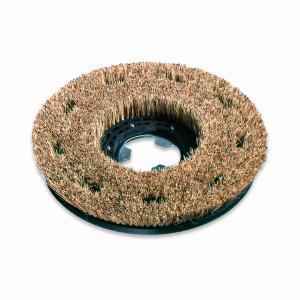 Floor polishing brush
