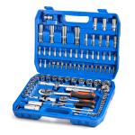 1/4"-1/2" 94pc 10-32mm bit set plastic case