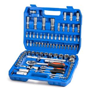 1/4"-1/2" 94pc 10-32mm bit set plastic case
