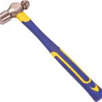 450g fiberglass-handle ball-peen hammer