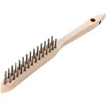 2-row German hand wire brush  
